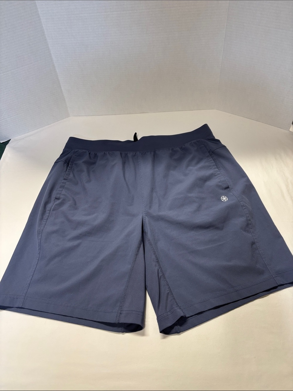 GAIAM Slate Blue Bermuda Shorts